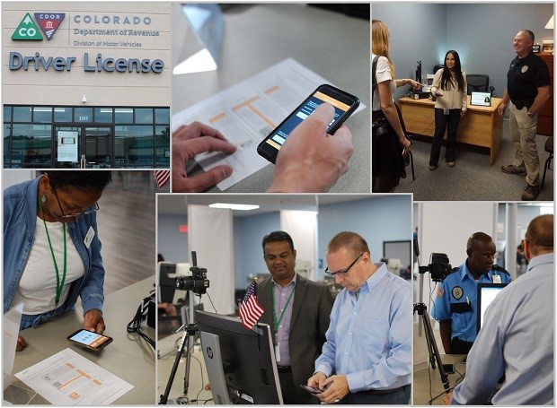 Enrolling and presenting a DDL at the DMV to law enforcement and fraud investigators