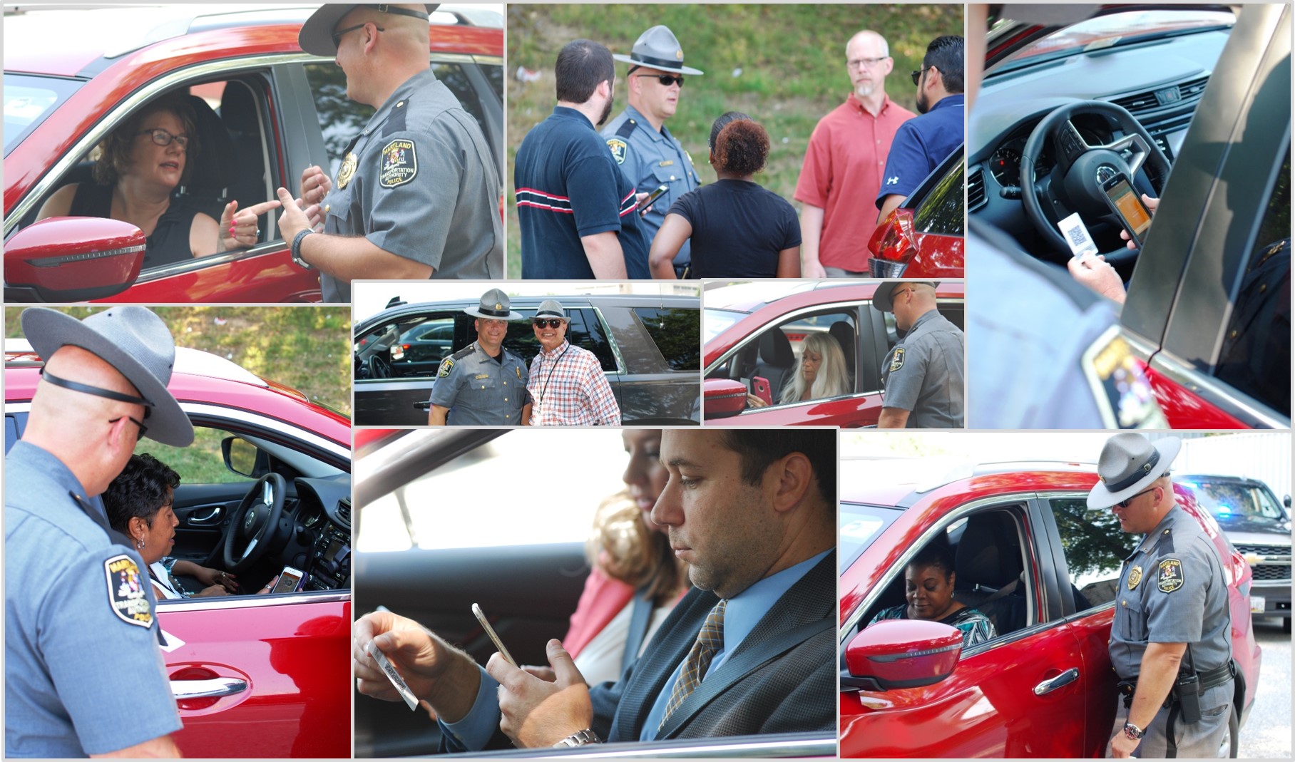 Law Enforcement test out the DDL Pilot for ID verification in Maryland