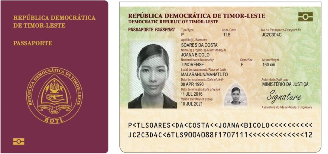 vip passport fingerprint id